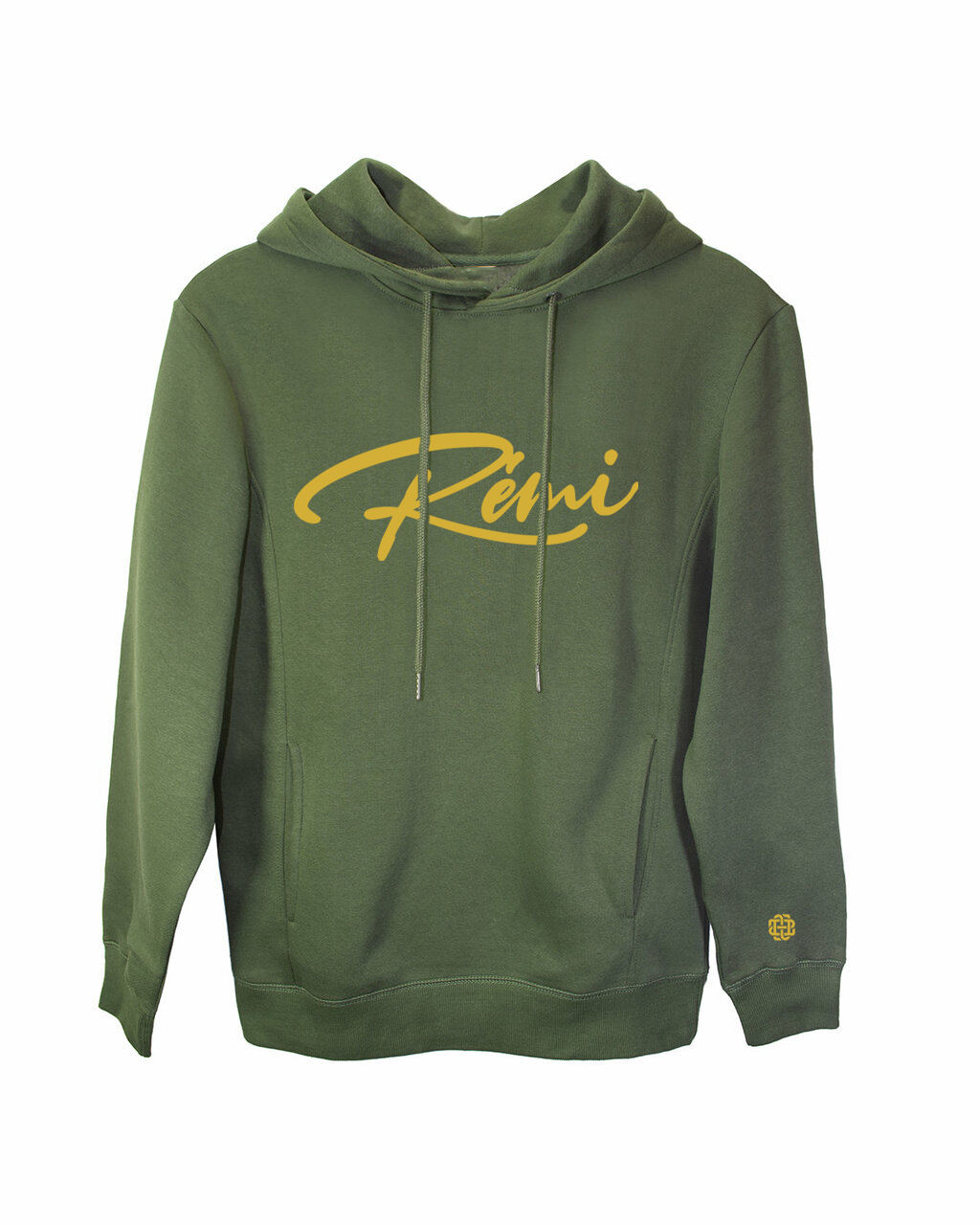 Cursive Side Pocket Hoodies