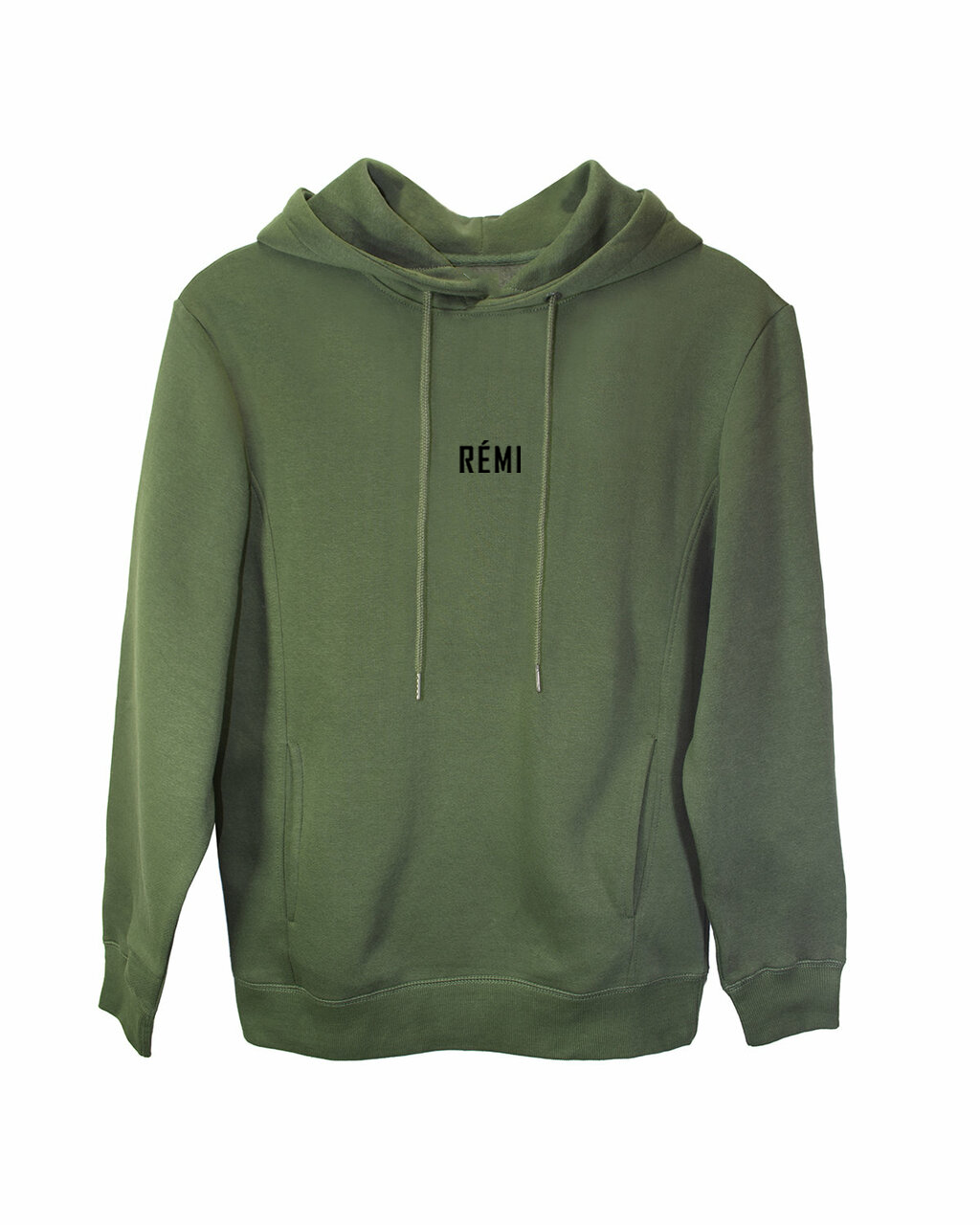 Side Pocket Small Block Logo Hoodie