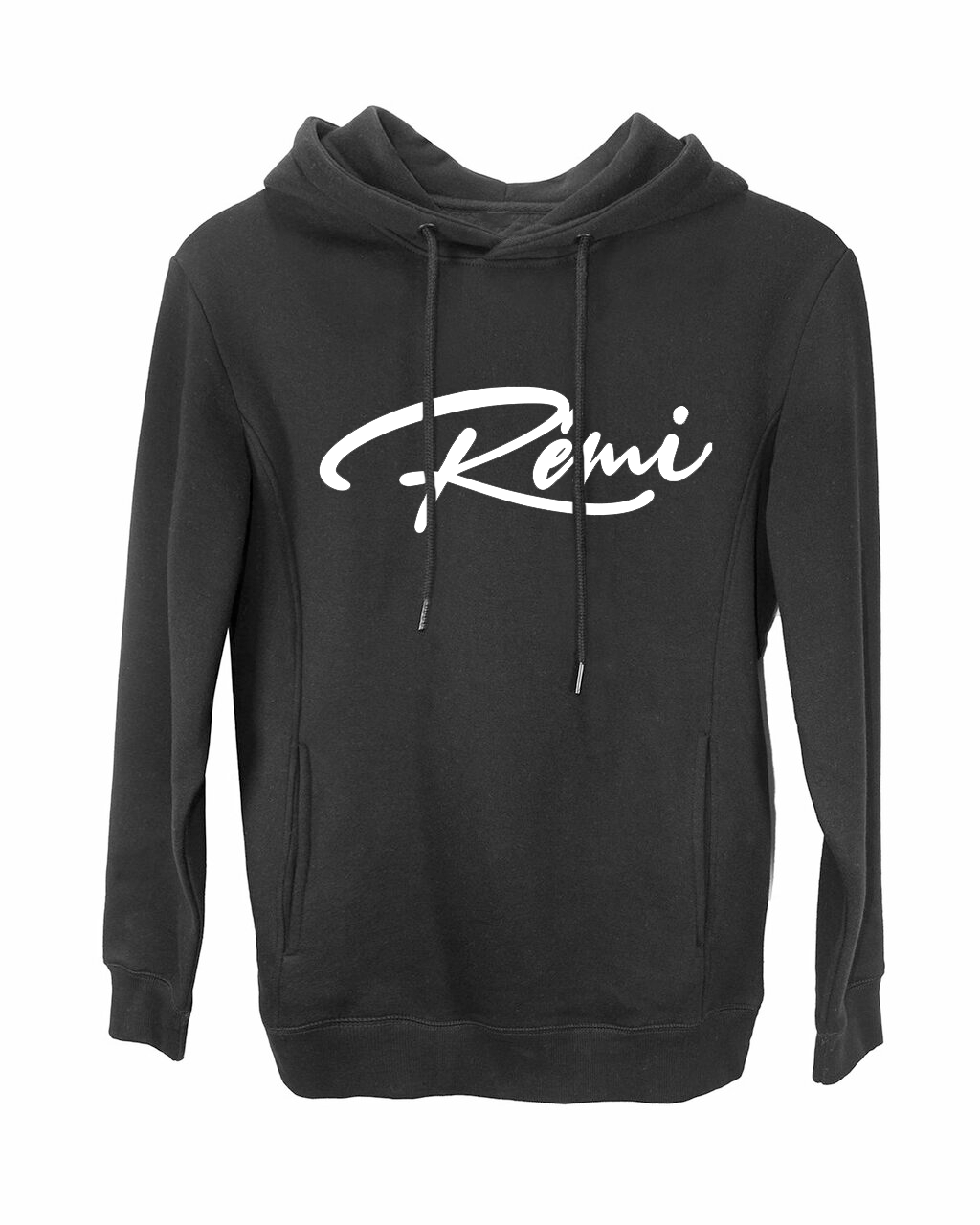 Cursive Side Pocket Hoodies