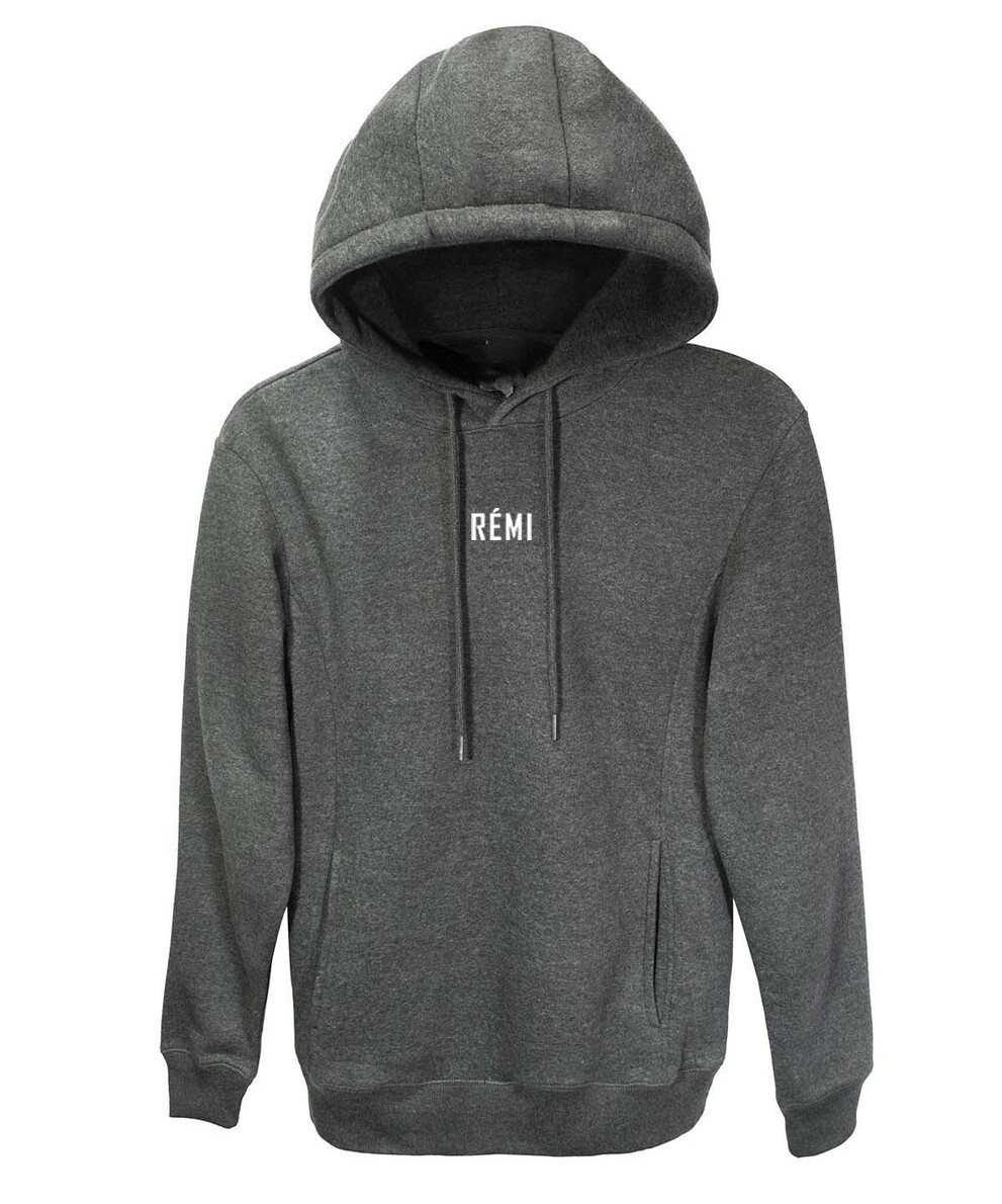 Side Pocket Small Block Logo Hoodie