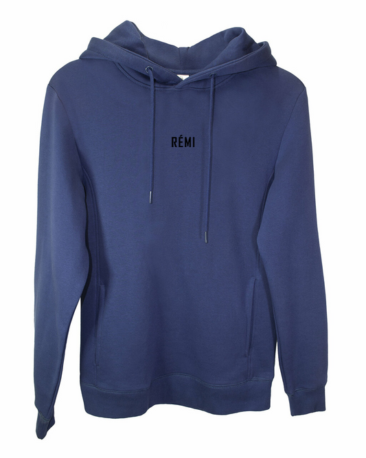 Side Pocket Small Block Logo Hoodie