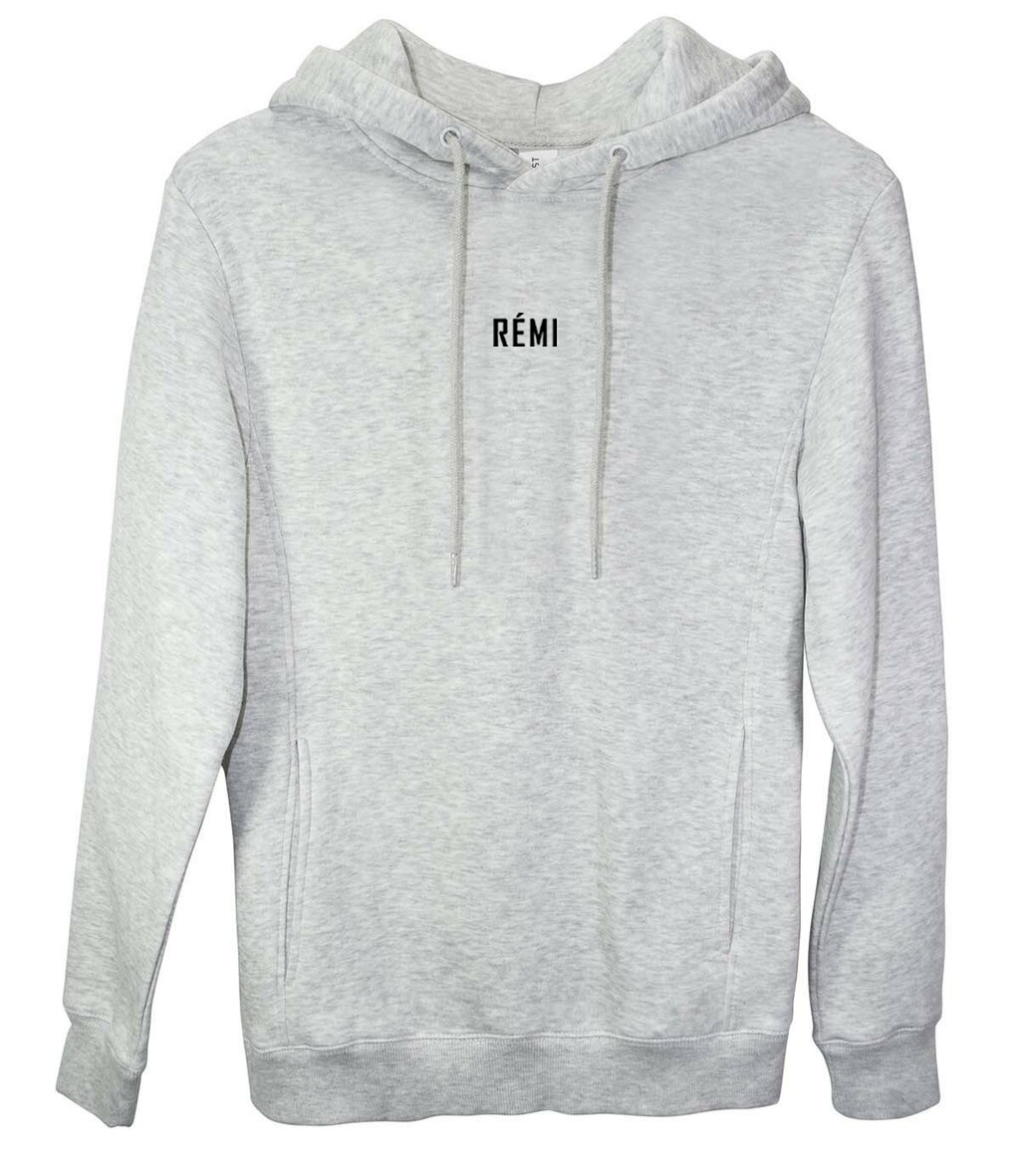 Side Pocket Small Block Logo Hoodie