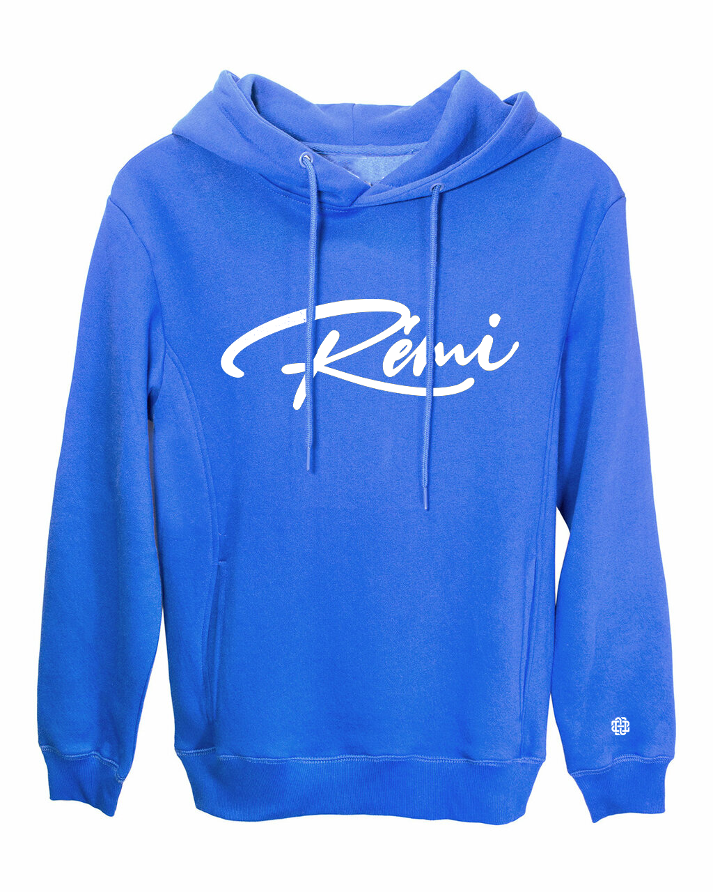 Cursive Side Pocket Hoodies